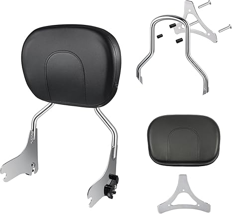 Benlari Chrome Sissy Bar Passenger Backrest