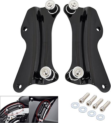 Benlari Gloss Black 4 Point Docking Hardware Kit