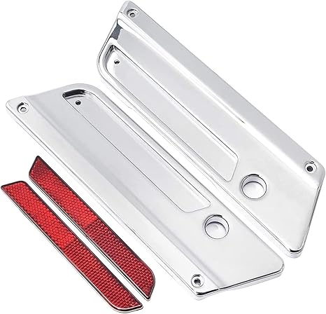 Benlari Saddlebag Chrome Latch Cover