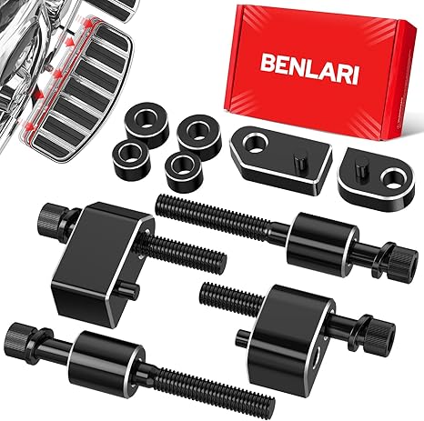 Benlari 1inch &1.5inch Driver Floorboard Extensions