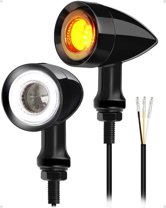 Benlari Motorcycle Bullet 48 LEDs Front Turn Signal Light