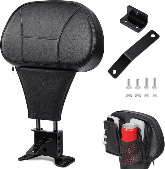 Benlari Driver Rider Backrest for Harley
