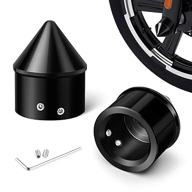Benlari Black Front Axle Nut Covers