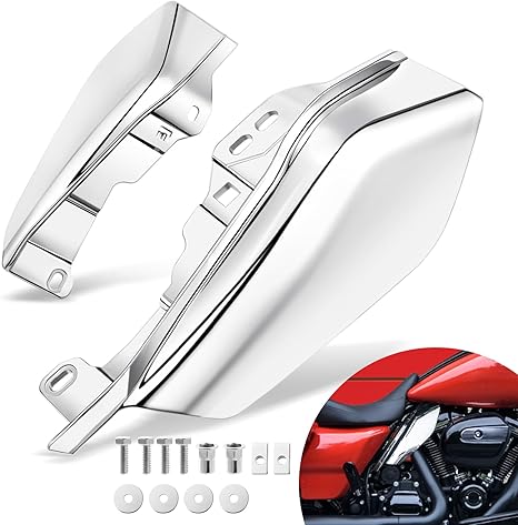 Benlari Chrome Mid Frame Air Deflectors