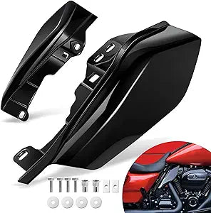 Benlari Gloss Black Mid Frame Air Deflectors